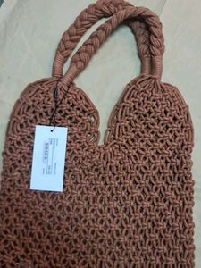 Macrame Tote Bag