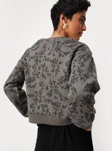 Max-cropped sweatshirt🫒