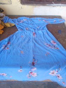 Blue Ethnic Gown