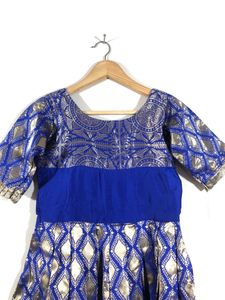 Navy Blue Ethnic Gown(Women’s)