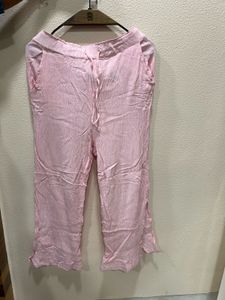 Pink flared pant