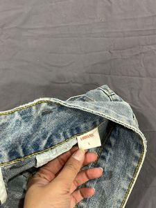 Heart Denim Shorts high waisted