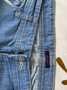 Ginger Ripped Slim Jeans