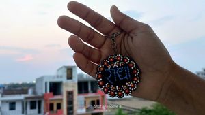 Key Chain With Paper Weight