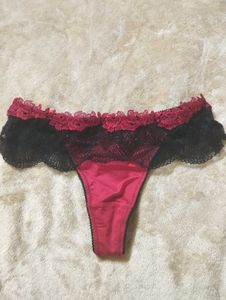 Red sexy thongs