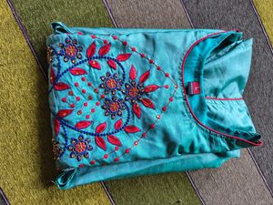 Elegant Embroidered Kurta Set