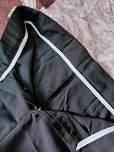 Classic Black Wide-Leg Trousers