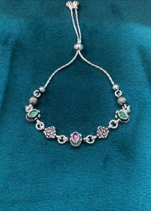 Gemstone Charm Bracelet