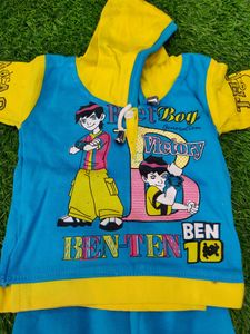Blue And Yellow Cool 😎 Full Tshirt With Trackpant