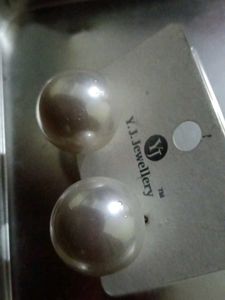 Pearl Stud Earrings