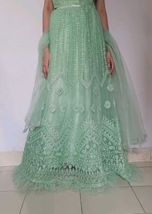 Mint Green Lehenga Choli