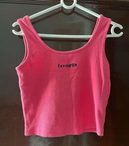 Pink Tank Top