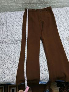 A Brown Straight Jeans