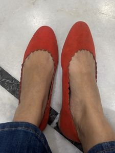 H&M Orange Coral Bellies (size 41)