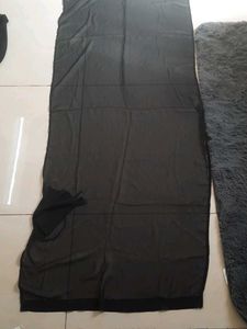 Elegant Black burkha Dupatta Hijab Set Brand New