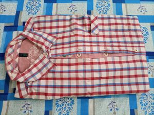 Buy 1 gate one free 🆓 Man checked Casual Shirt