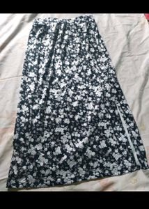 Midi A Line Skirt