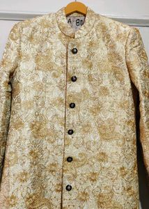 Cream Long Jodhpuri