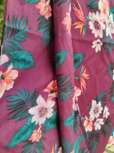 Floral Print Stole