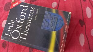Oxford thesaurus dictionary
