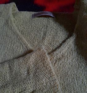 Lime Green Stylish Sweater Top