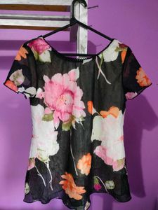 Floral Summer Blouse For Women