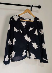 Mango Printed Blouse