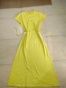 Classy Old Money Maxi Dress 🌟🌻🌕🍋