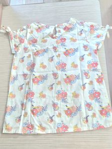Pretty Flower With Birds T-shirt 🫶🏻