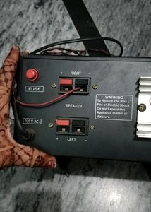 Transistorised Stereo Amplifier