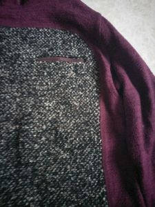 Burgundy Turtleneck Top