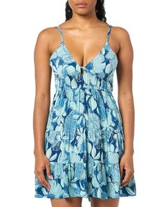 Angie Spaghetti Strap Tiered Mini Dress