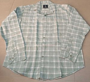 Men's Plaid Flannel Shirt, XL SIZE