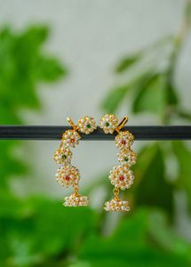 Pearl Jhumka Earrings