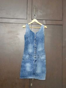 Denim Midi Dress