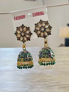 5 Colourful Jhumkas
