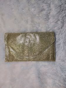 Golden Party Clutch
