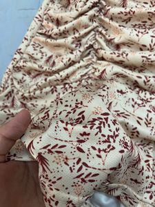 Floral Ruched Mini Dress