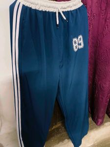 Blue Track Pants