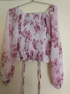 Adjustable CropTop💟(Lil Brighter Compared To Pic)