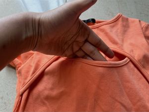 Orange Crop Top