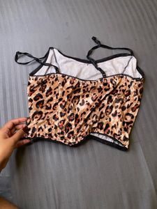 Leopard Print Cami Top