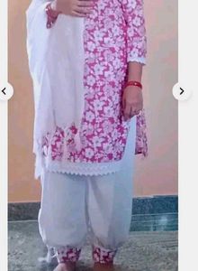 Floral Print Kurta Set
