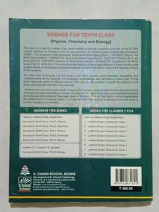 S.Chand Class 10 Science Set