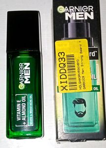 Garnier Men Beard And Moustache Oil (Vitamin E)
