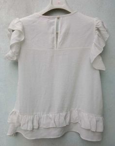 New with tag Pinterest Korean Cute bluff top