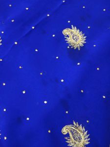 Aari Work Saree Have Some Stain Need Dry Clean