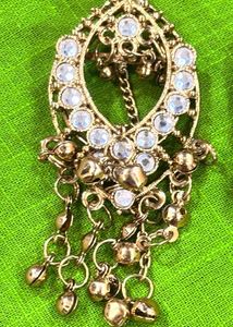 Fancy Hair Bun Pin Golden