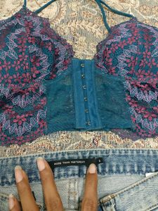 Imported Straight Ice Blue Denim.
