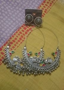 Brand New Oxidised Earrings